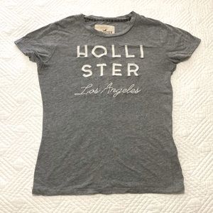 Hollister Los Ángeles T-Shirt W Size S Gray